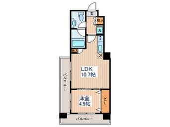 間取図 ﾚｼﾞﾃﾞｨｱ荻窪Ⅲ