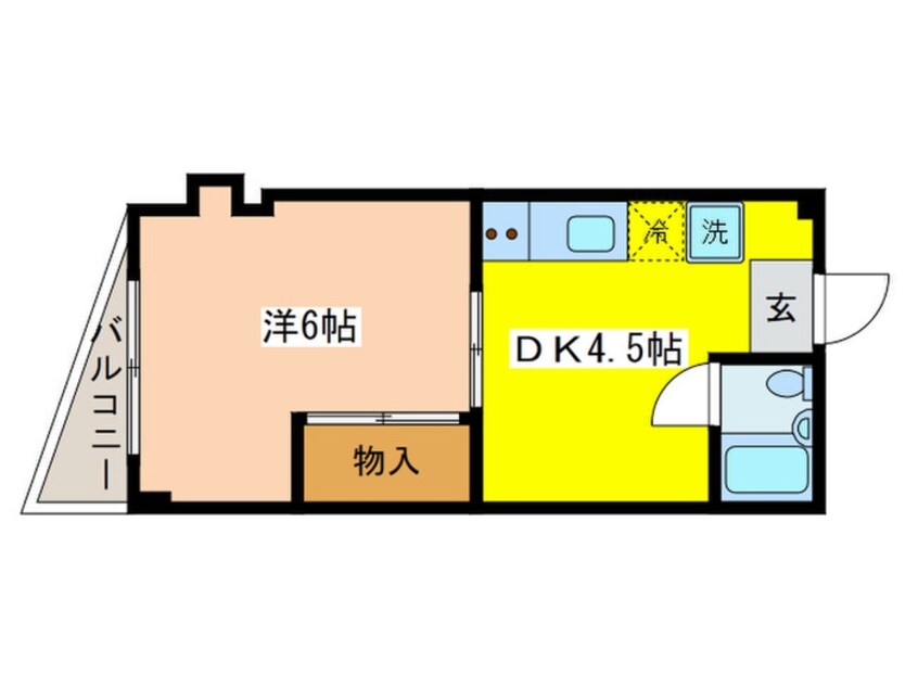 間取図 杢代ビル