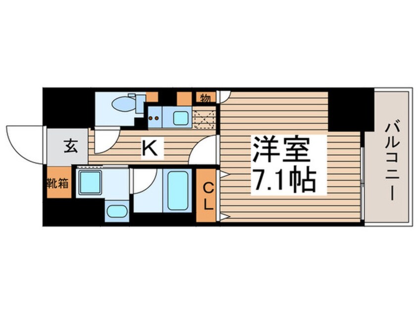 間取図 STANDZ大島