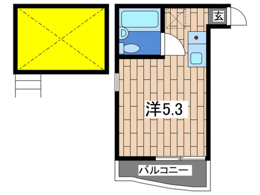 間取図 プレシャス保土ヶ谷