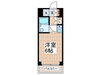 間取図 メインステージ多摩川駅前(703)