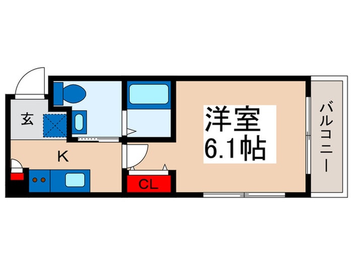 間取り図 ダッフィー東京ベイ