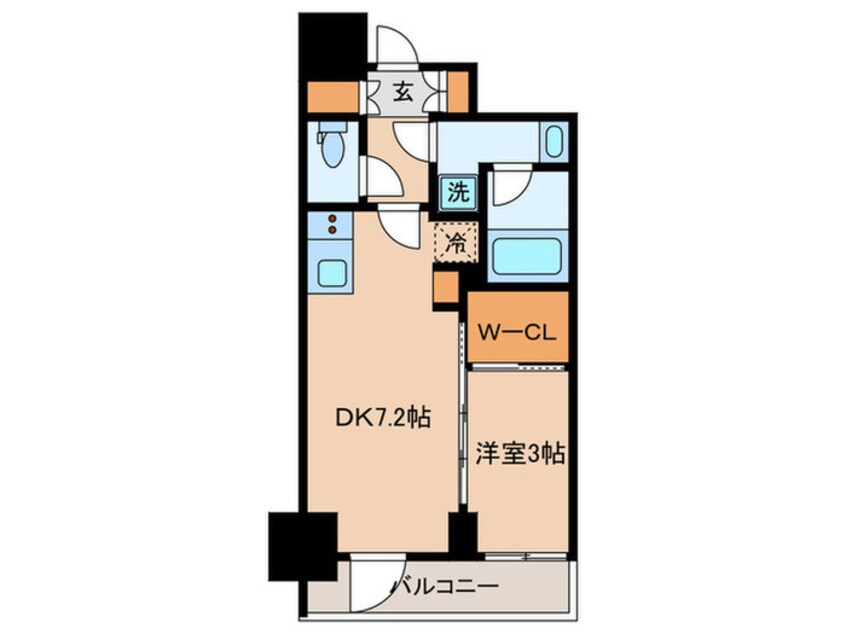 間取図 ルフォンプログレ千代田御茶ノ水