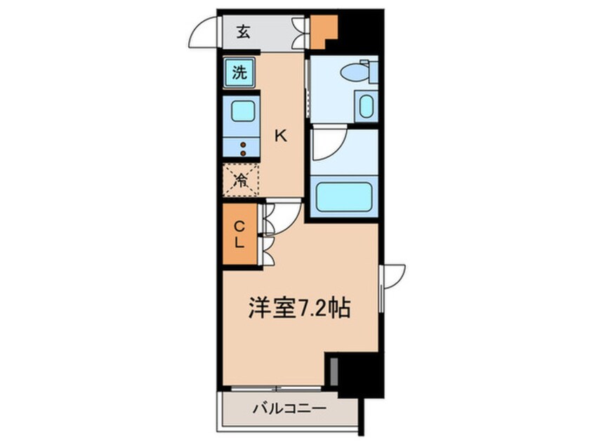 間取図 ルフォンプログレ千代田御茶ノ水