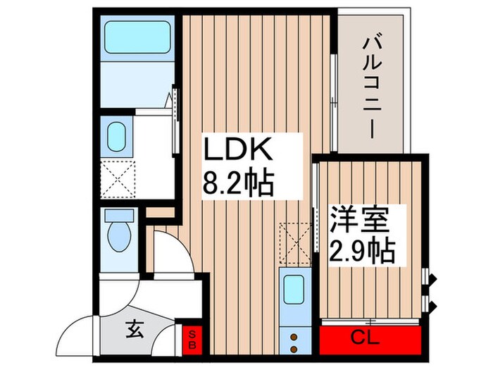間取り図 REGALEST　S　大和田