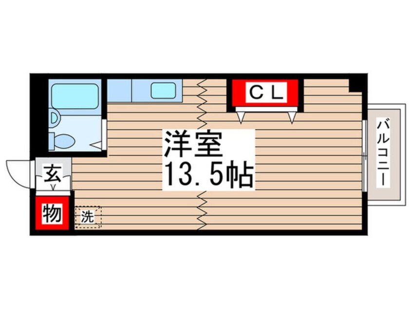 間取図 ポプリタウン宮本