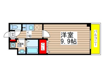 間取図 金太郎ヒルズ１８