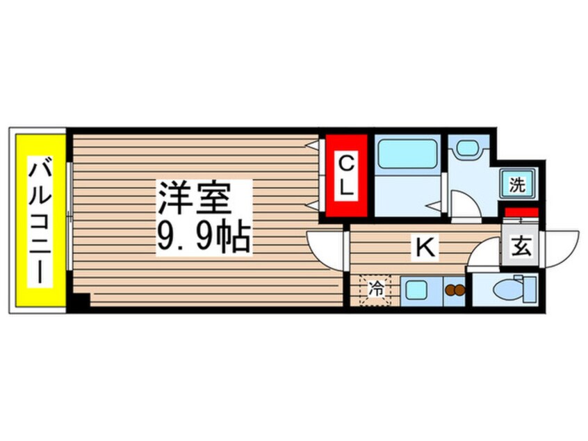 間取図 金太郎ヒルズ１８