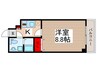 金太郎ヒルズ１８ 1Kの間取り