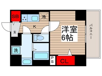 間取図 ミレドゥーエ門前仲町