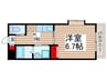 メゾンフォー 1Kの間取り
