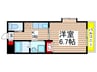 メゾンフォー 1Kの間取り