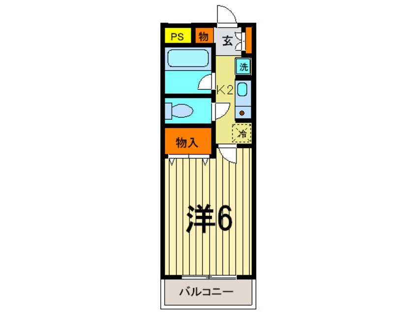 間取図 Ｋハイツ