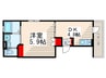 REAL森下Ⅱ 1DKの間取り