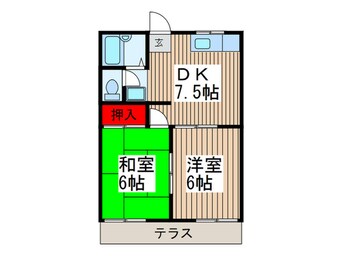 間取図 小俣コ－ポ