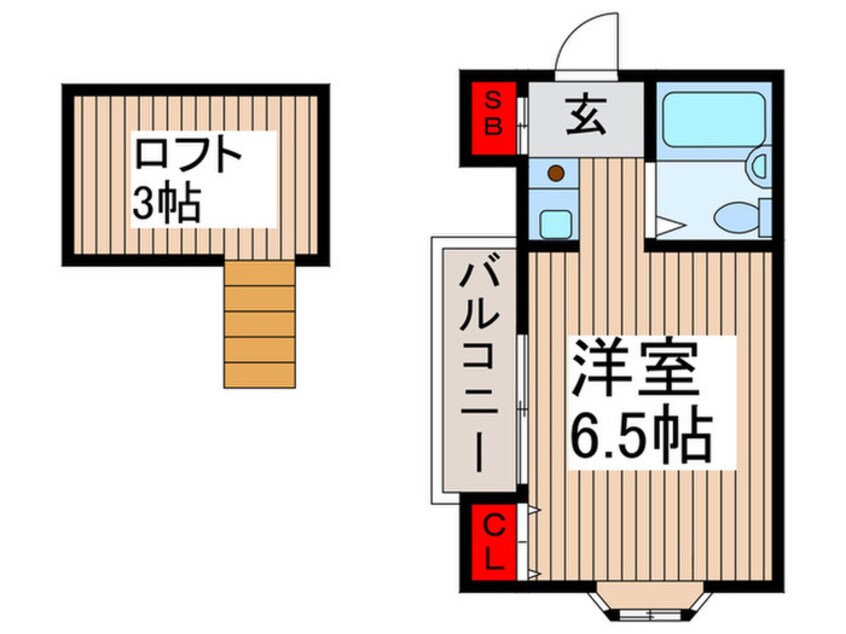 間取図 ベルウィング所沢