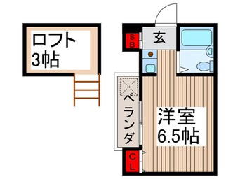 間取図 ベルウィング所沢