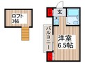 ベルウィング所沢の間取図