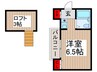 ベルウィング所沢 1Rの間取り