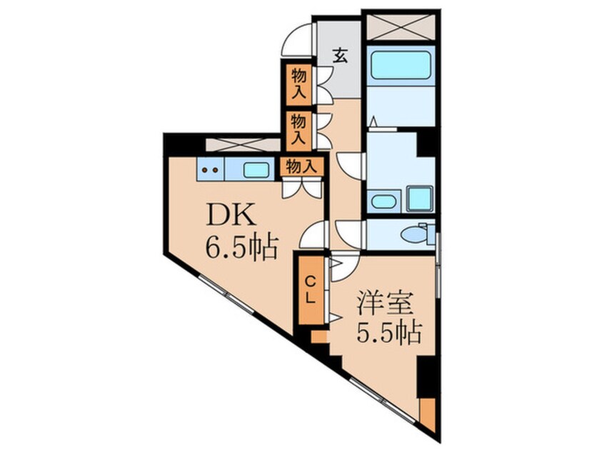 間取図 ルセーヌ二子玉川