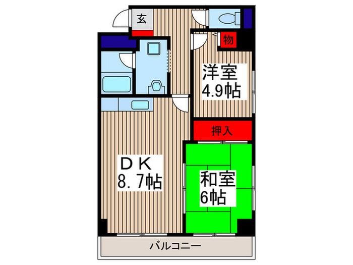 間取り図 スタ－・ドミ－ル