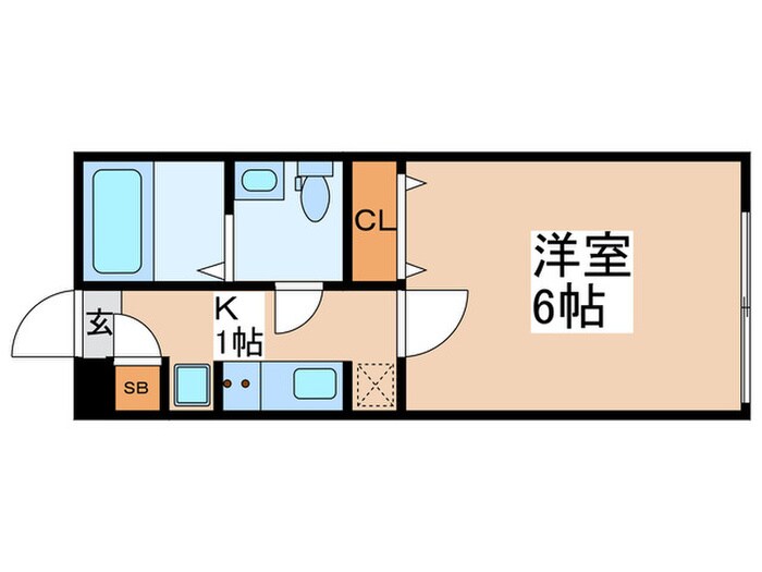 間取り図 ソリッド堀切菖蒲園壱番館