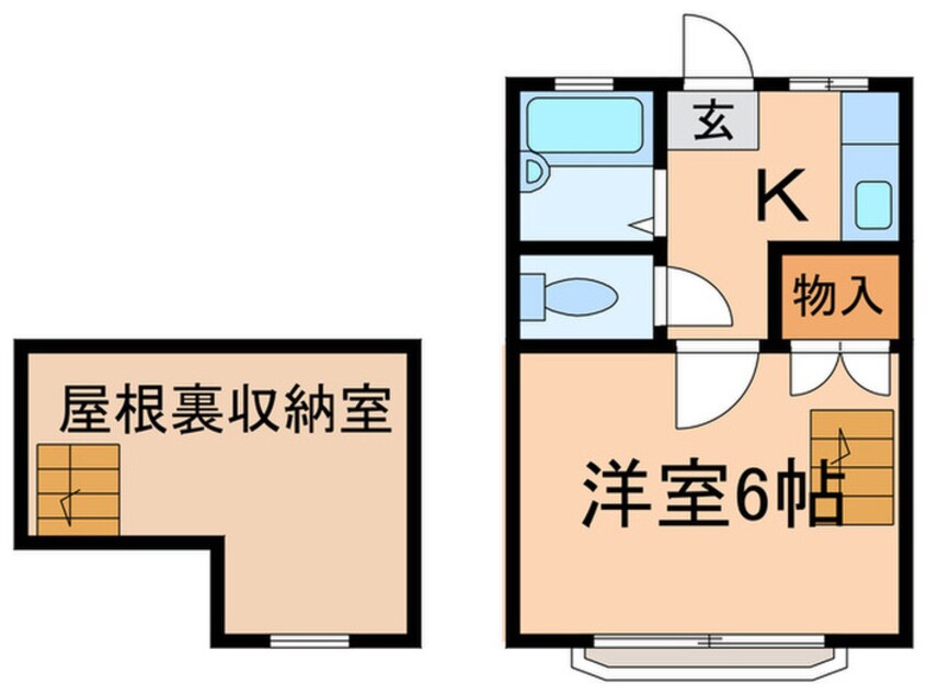 間取図 シルクハイツ