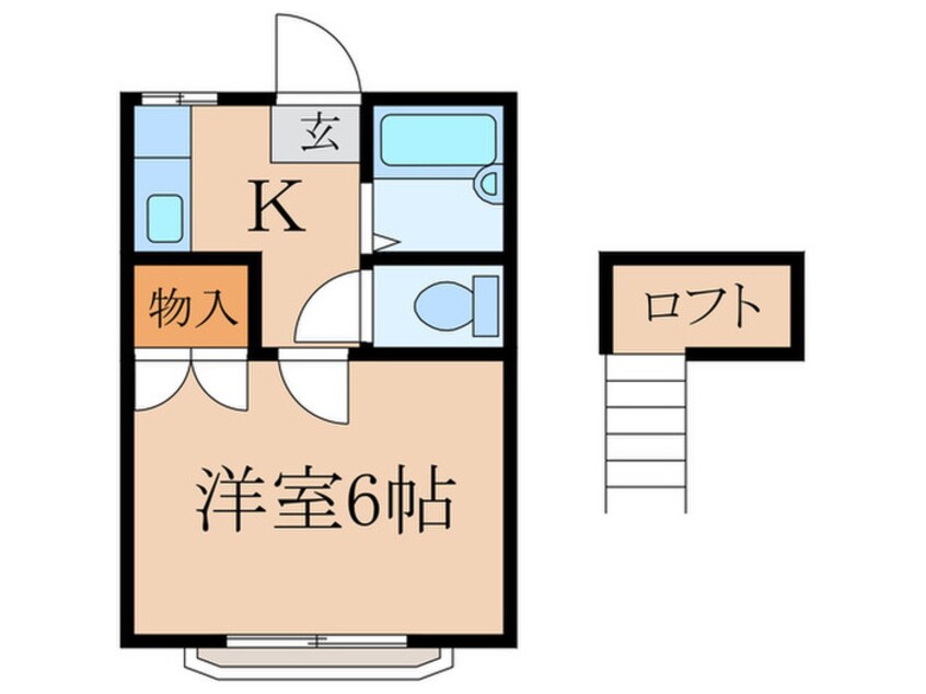 間取図 シルクハイツ