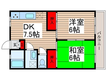 間取図 メゾン寿