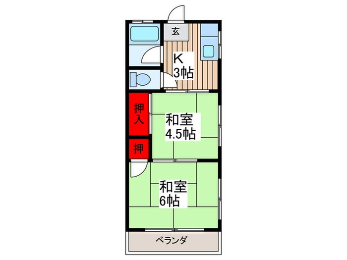 間取り図 若君荘