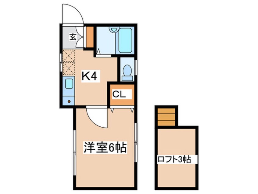 間取図 アーバニティ高幡