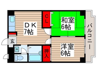 間取図 ヒルズ柏