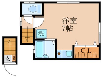 間取図 東田Ａ棟