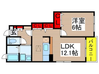 間取図 エクメーネ・セトルＡ