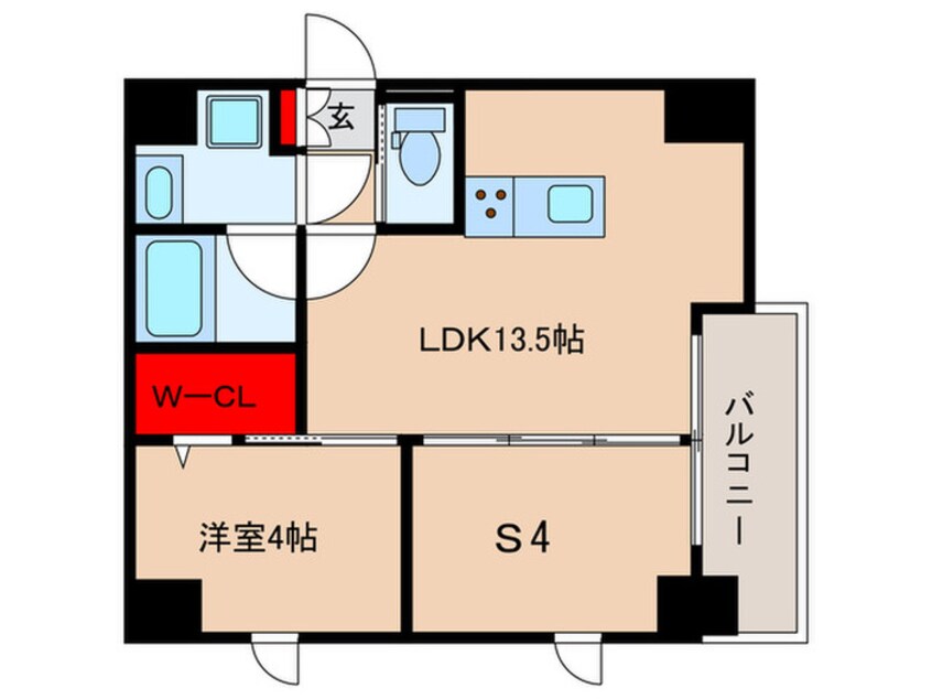 間取図 フルハウス赤羽