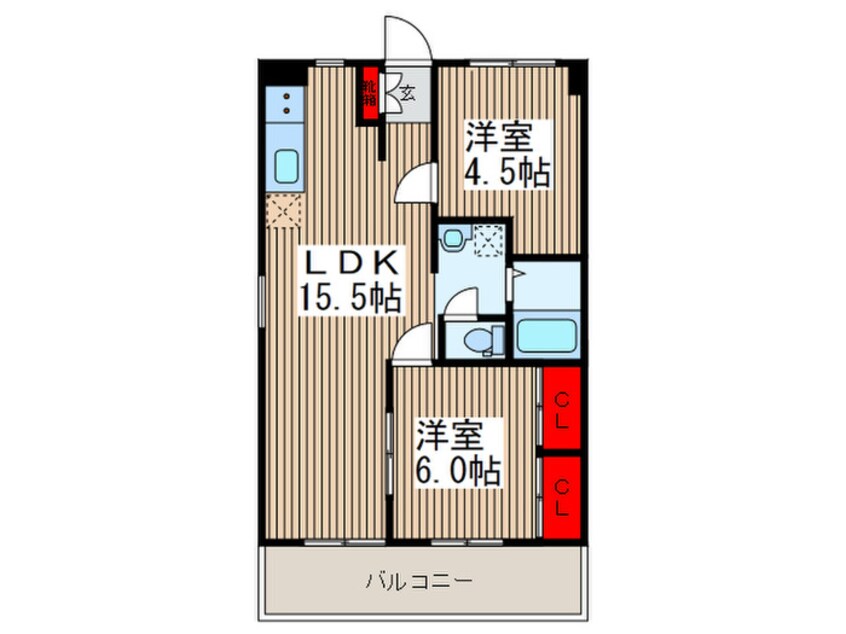 間取図 新井屋ビル