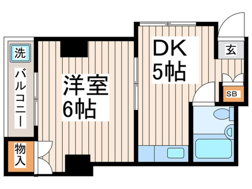 間取図 ハイム大熊