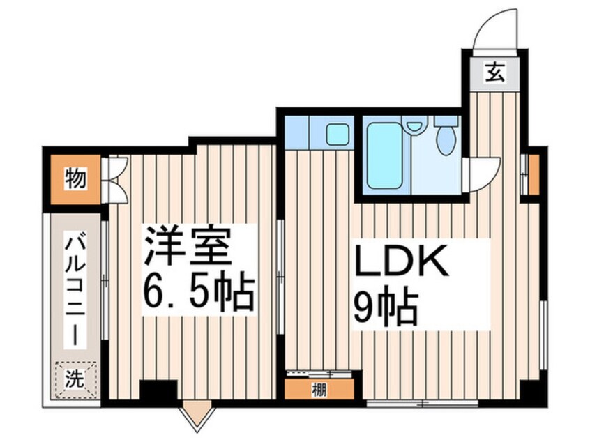 間取図 ハイム大熊