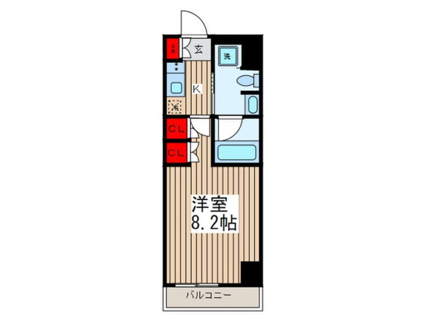 間取図 プラウドフラット浅草