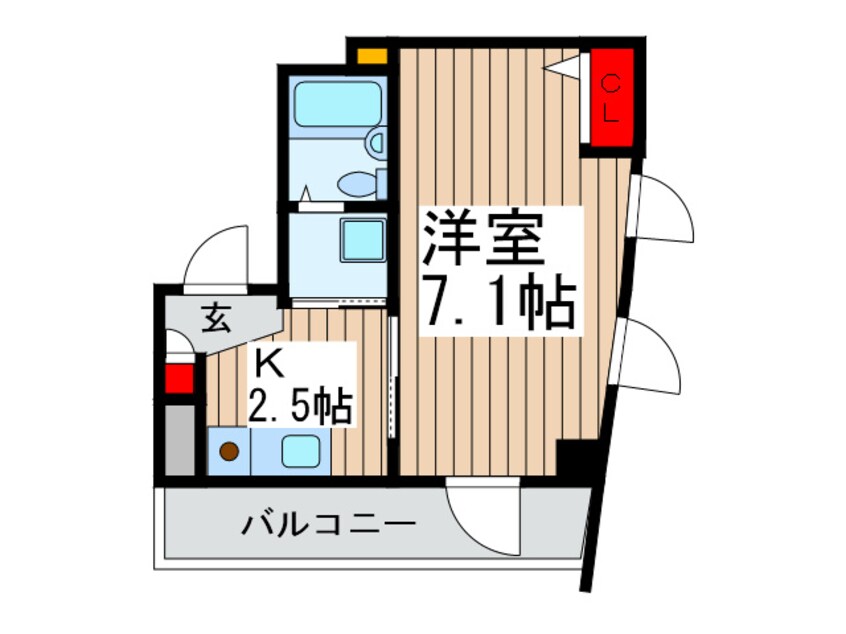 間取図 Ｙ・Ｈビル