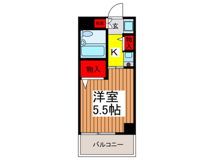 間取図 ジョイフル浦和仲町