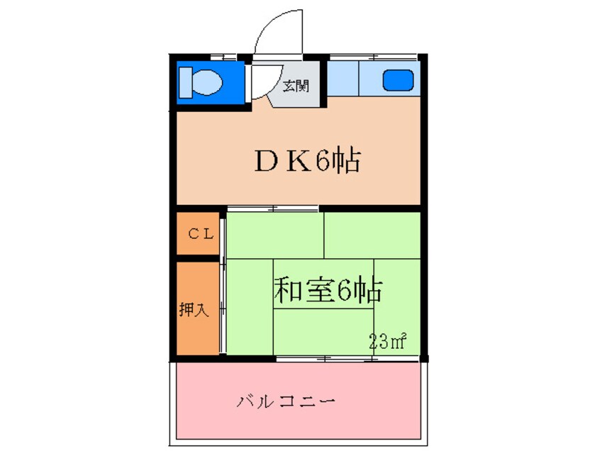 間取図 矢崎荘