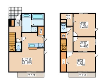 間取図 フィエスタ青梅