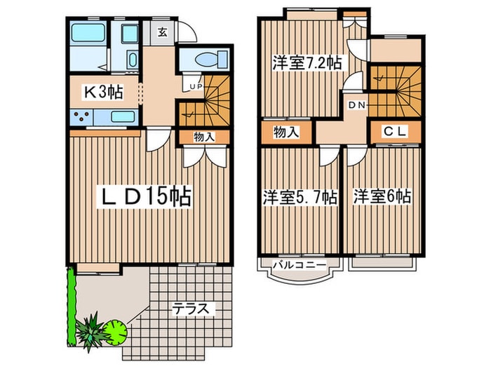 間取り図 湘南槇町ヴィラ