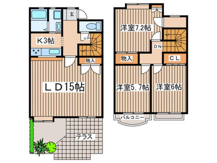 間取図 湘南槇町ヴィラ