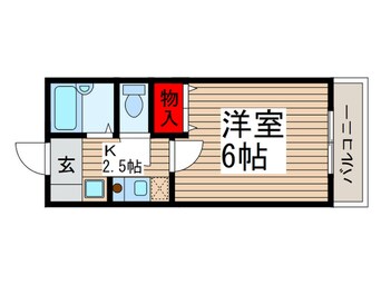 間取図 リバ－サイドコウジュ