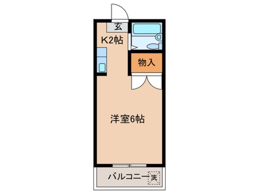 間取図 ジュネス昭島