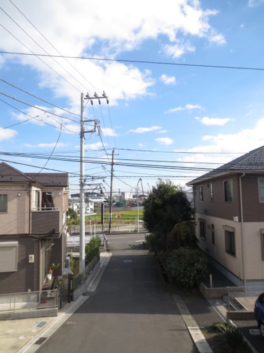 室内からの展望 ドミール田谷