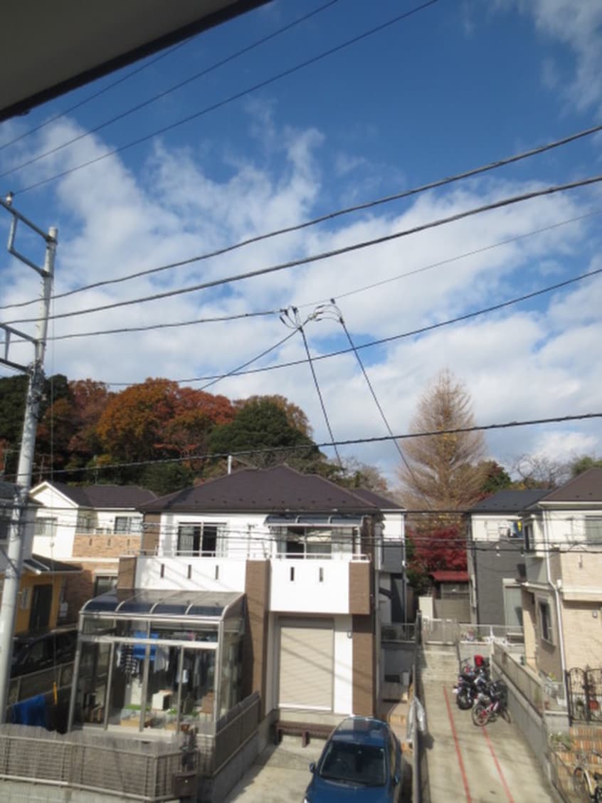 室内からの展望 ドミール田谷