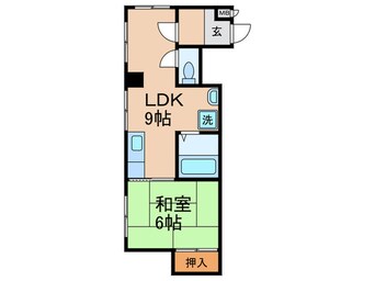 間取図 クリスタルハイム新小岩(2－4F)